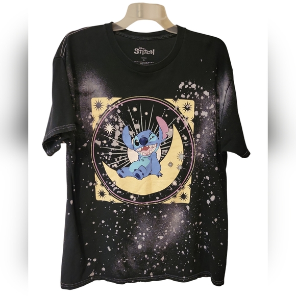 Women's Disney Stitch Acid Washed Graphic tee - Picture 1 of 2